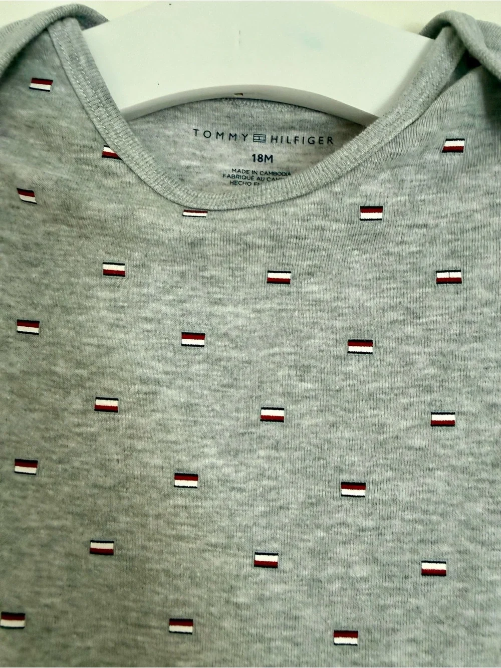 Tommy Hilfiger Boys Set Sz 18-24 Months Flag Logo